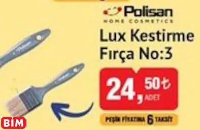 POLİSAN LUX KESTİRME FIRÇA NO:3